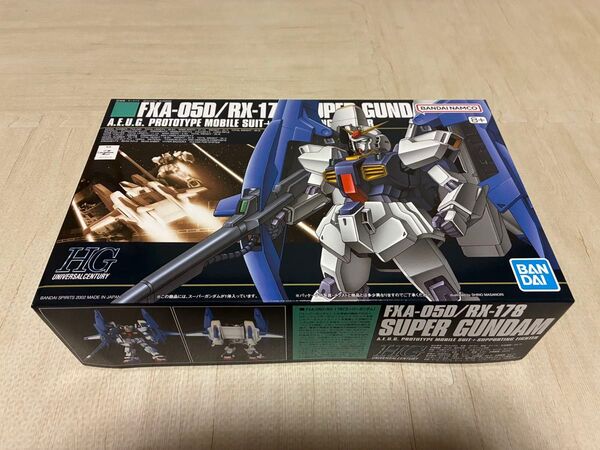 【まとめ値引有】ガンプラ 1/144 HGUC スーパーガンダム 未組立