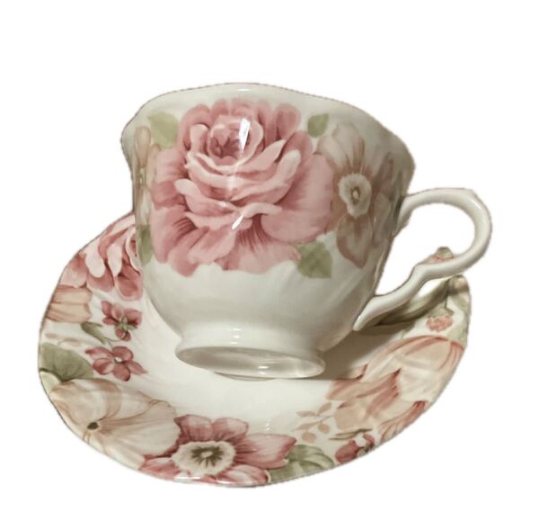 NIKKO Table ware バラ ティーカップ 4客セット