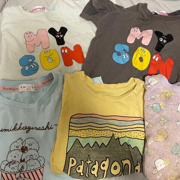 100cm〜 パタゴニア Tシャツ5点セット