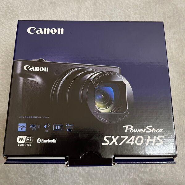 展示品 PowerShot SX740 HS シルバー PSSX740HSSL
