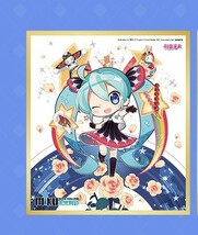 初音ミク ライブ ボーカロイド MIKU WITH YOU 2018 北京限定 色紙 24Ｘ27cm_画像1