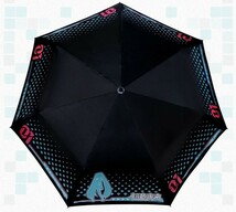 初音ミク 　 雨具 アンブレラ　折りたたみ傘　 傘　ハンドロープ 初音ミク ボーカロイド 海外限定_画像1