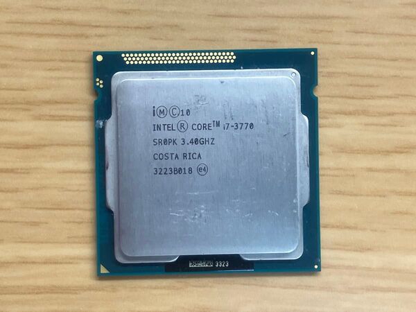 CPU intel Core i7 3770【動作品】