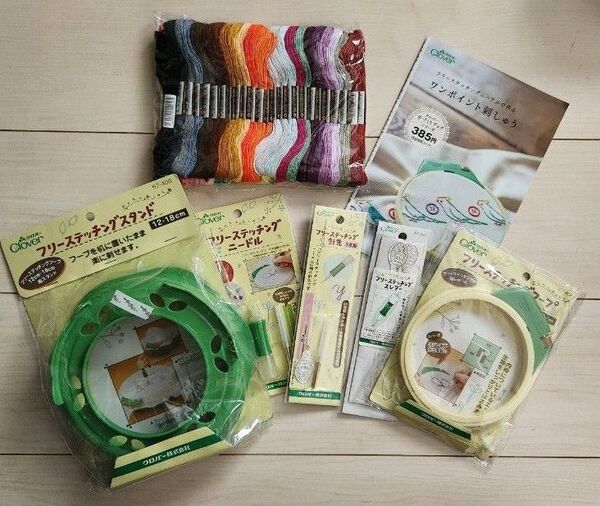 クロバー フリーステッチングニードルセット