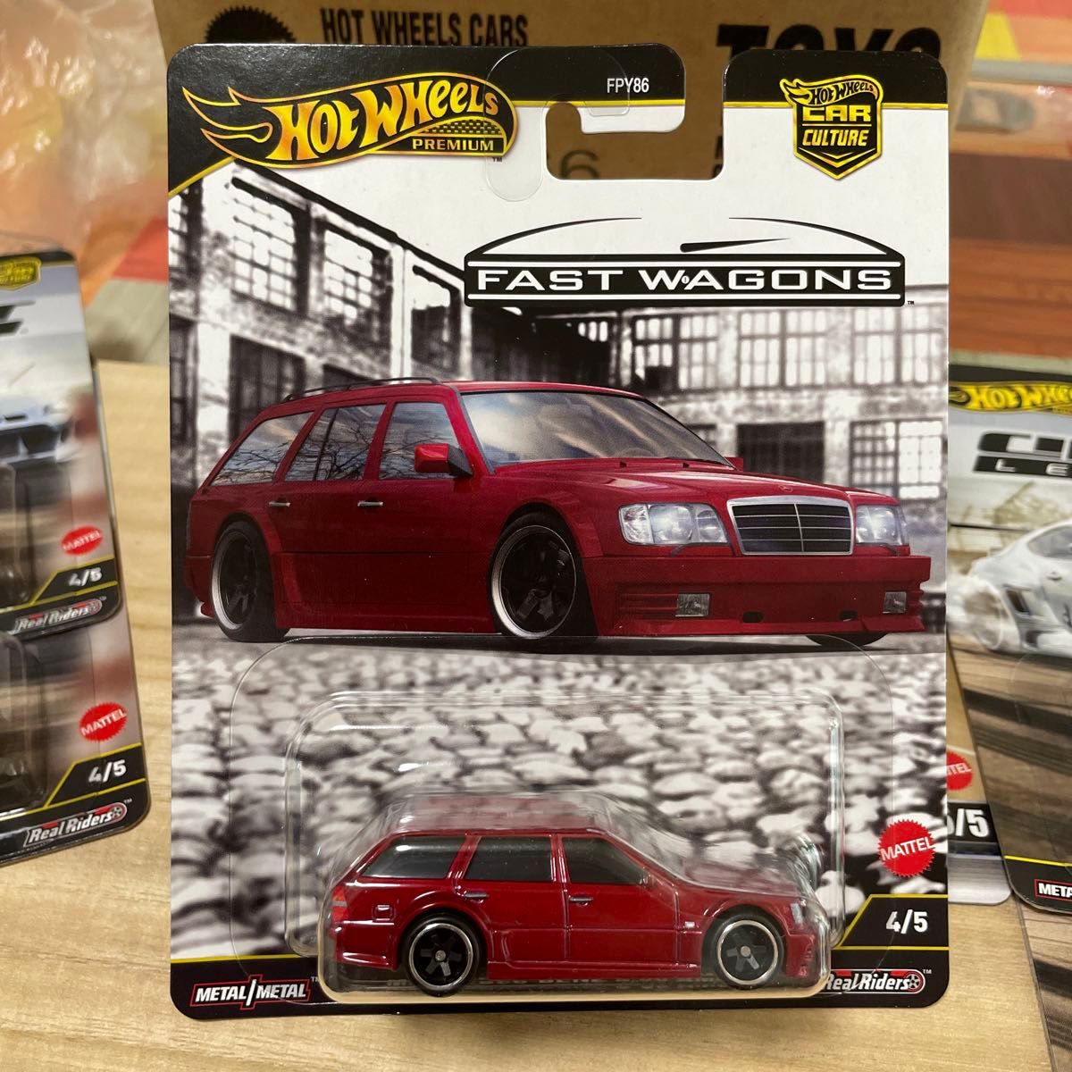 新品10個ホットウィールカーカルチャーファストワゴンメルセデスベンツＥ３６ＡＭＧ ホットウィール カーカルチャー ファスト・ワゴン メルセデス・ベンツ