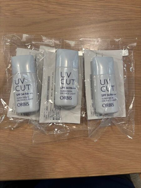 ORBISオルビス サンスクリーン オンフェイスライト28mL×3本 日焼け止め UVカット