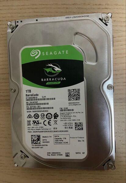 3.5インチ HDD 1TB 8748時間