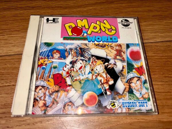 PCエンジン CD-ROM2 ポンピングワールド