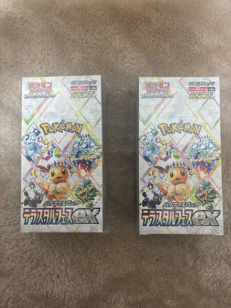 ポケモンカード テラスタルフェスex シュリンク付 2BOX