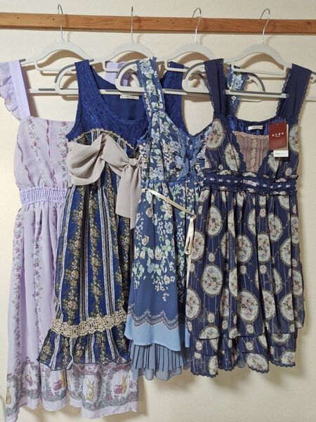 【axes femme】今だけお値下げ アクシーズファム ワンピース4点うち新品1点