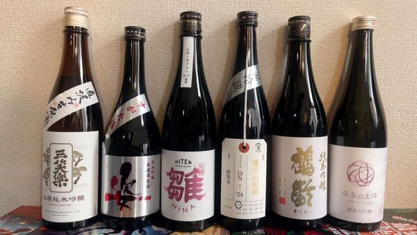 加茂錦 飛良泉 鶴齢 姿 ゆきのまゆ 三笑楽 日本酒飲み比べ 720ml
