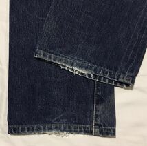 【バレンシア製】90s LEVIS 201XX リーバイス ヴィンテージ復刻 レプリカジーンズ W31 インディゴ 色落ち USA 米国製 LVC 赤耳 ビッグE_画像8