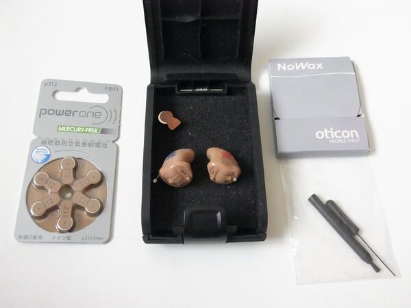 Oticon オーティコン 耳穴式補聴器 両耳用
