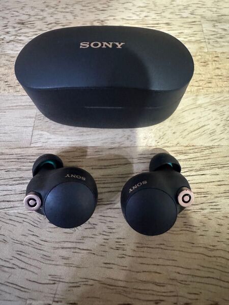 新品純正バッテリー交換済 SONY WF-1000XM4 ソニー ノイズキャンセリング ブラック ②