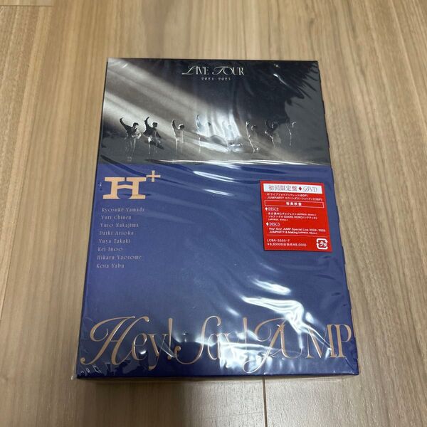 Hey! Say! JUMP LIVE TOUR 2024-2025 H+(初回限定盤)【DVD】