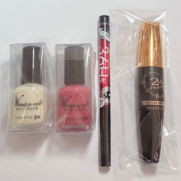 SALE ワンダーネイル pa SHEDOES マスカラ MAYBELUCKY 36H リキッドアイライナー アイライナー セット