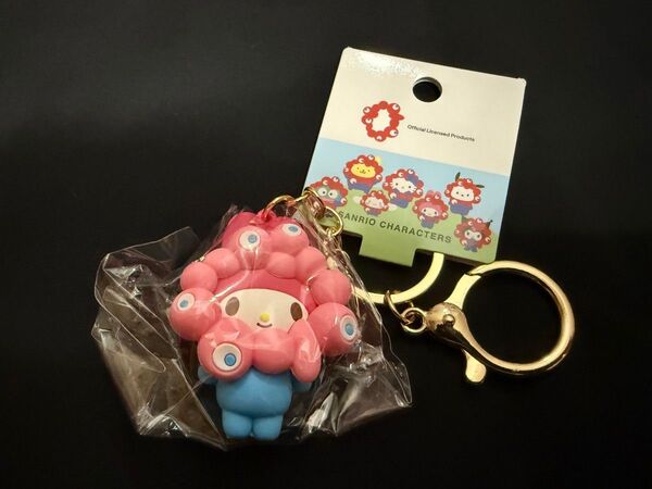 【新品未開封】EXPO2025ミャクミャク サンリオ立体マスコットキーホルダー マイメロディ
