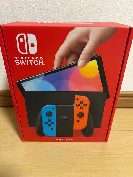 新品 Nintendo Switch 有機ELモデル ネオンブルー ネオンレッド 2025年8月2日購入 本日発送
