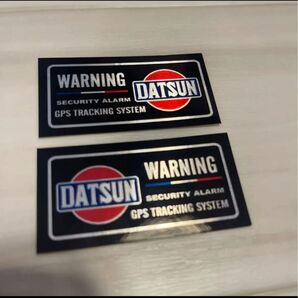 ダットサン セキュリティステッカー