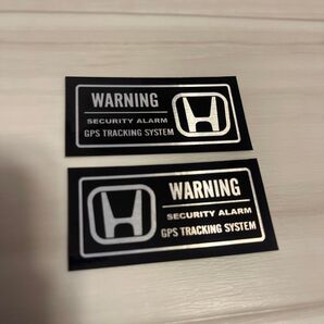 HONDA セキュリティステッカー