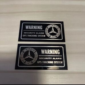 ベンツ セキュリティステッカー