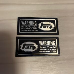 トヨタ セキュリティステッカー