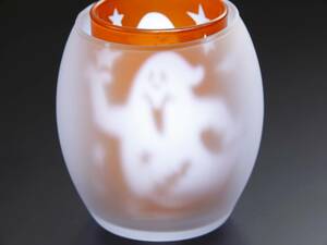 yu....... movement. candle holder Halloween ghost 