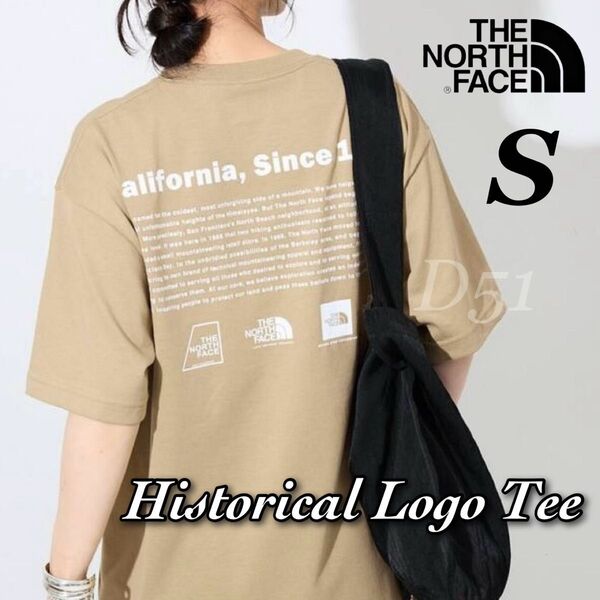 【S】新品★The North Face★ノースフェイス★ヒストリカルロゴ★半袖 Tシャツ NT32332 32407