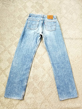 ～90s USA製 levi's リーバイス 505-0217 w32 ヒゲ落ち 90年代 アメリカ製 ビンテージジーンズ 505 525_画像2