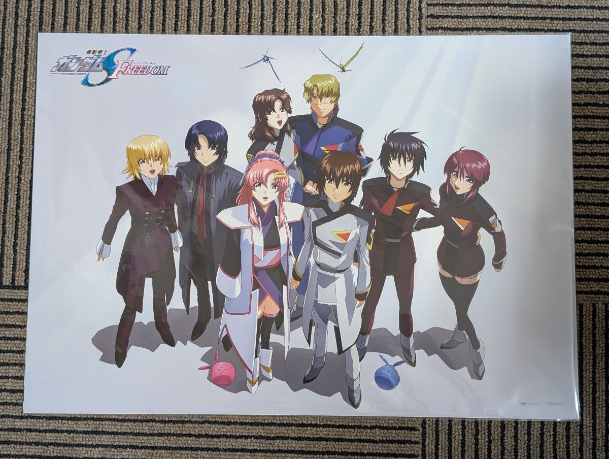 【新品非売品】ガンダムSEED イラストシート ポストカード 全6種コンプ 新品非売品】ガンダムSEED イラストシート ポストカード 全6種