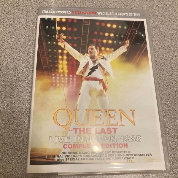 QUEEN THE LAST LIVE JAPAN 1985 2CD+2DVD