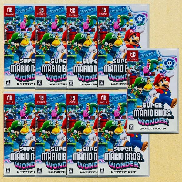 【Switch】スーパーマリオブラザーズ ワンダー(9本)