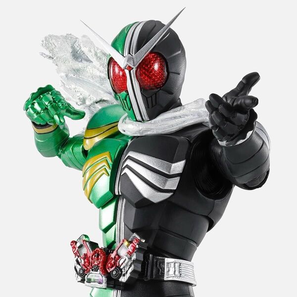 S H Figuarts 真骨彫製法 仮面ライダーW サイクロンスカル フィギュアーツ単品