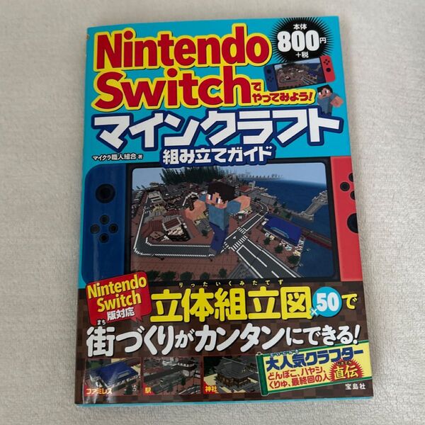 Nintendo Switchでやってみよう マインクラフト 組み立てガイド マイクラ スイッチ