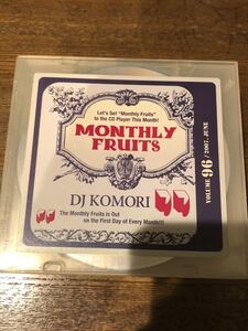 MIXCD R&B MIXTAPE DJ KOMORI MANTHLY FRUITS VOL 96 KAORI DADDYKAY DDT TROPICANA MURO KIYO KOCO