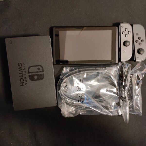 【ジャンク】Nintendo Switch ドック HDMIケーブル ストラップ付き