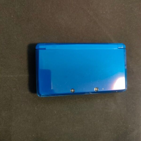 【上画面割れ】3DS コバルトブルー