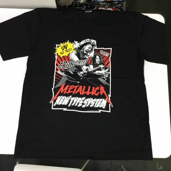 BSBT1♪ バンドデザインTシャツ　XXLサイズ　メタリカ　METALLICA ①