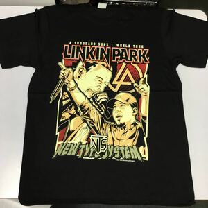 BSCT1♪ バンドデザインTシャツ XLサイズ　リンキンパーク LINKIN PARK ③