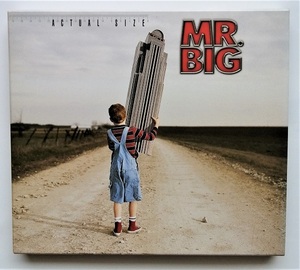 中古CD 　 MR. BIG『 ACTUAL SIZE アクチュアル・サイズ 』品番：AMCY-7300 / フォトブック付