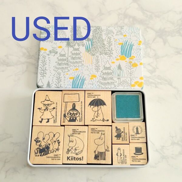 ムーミン 木製スタンプセット リンネル付録
