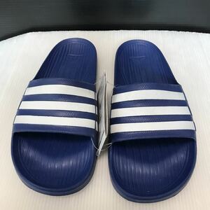 送料無料 新品 adidas ユニセックスサンダル デュラモ スライド 24.5