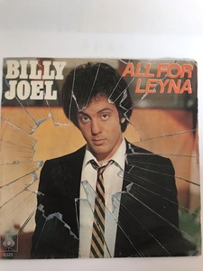 ■伊オリジ7■BILLY JOEL / ALL FOR LEYNA 貴重ピクチャースリーヴ付 EX！