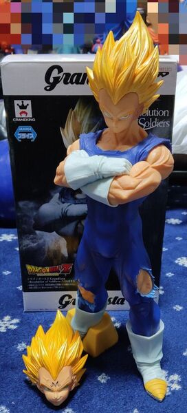 国内正規品 ドラゴンボール フィギュア Grandista Resolution Of Soldiers 超サイヤ人ベジータ