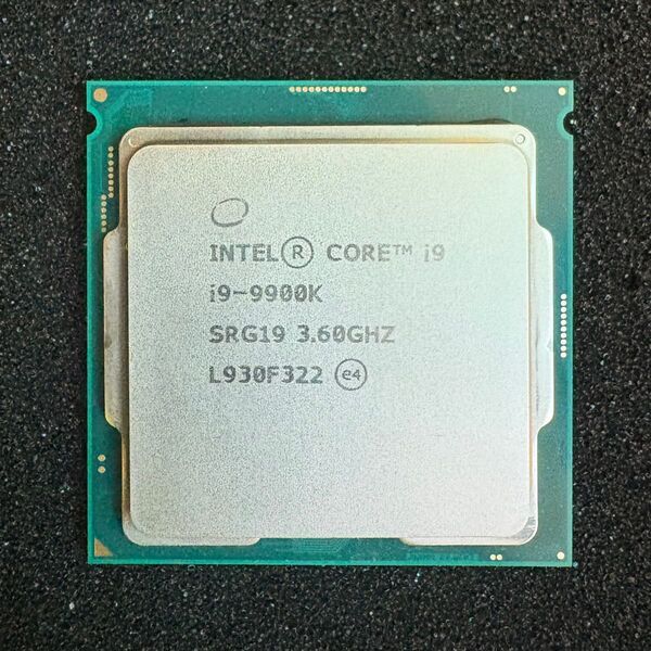 Intel Core i9 9900K 中古動作品