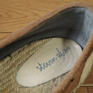 Steven alan スティーブン アラン  エスパドリーユ  Espadrilles UK6相当  ナチュラルカラー  アローズ購入の画像8