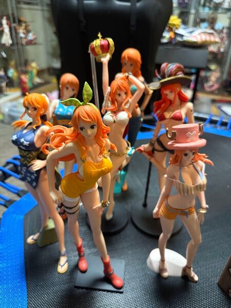 ワンピース ONE PIECE ナミ フィギュア まとめ売り プライズ 一番くじ NAMI 7体