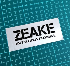 ZEAKE ジークステッカー　シール　/神奈川県　相模湾　湘南　サーフゲーム　ジグ　ヒラメ　Rサーディン