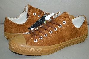 新品未使用 CONVERSE コンバース SUEDE ALL STAR 100 WV OX スエード 100 WV 撥水加工 CAMEL 定価14,300円 7.5 26センチ