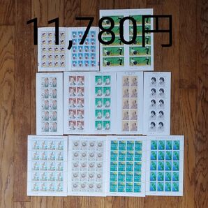 セット22 12シート 額面割れ 干支切手他